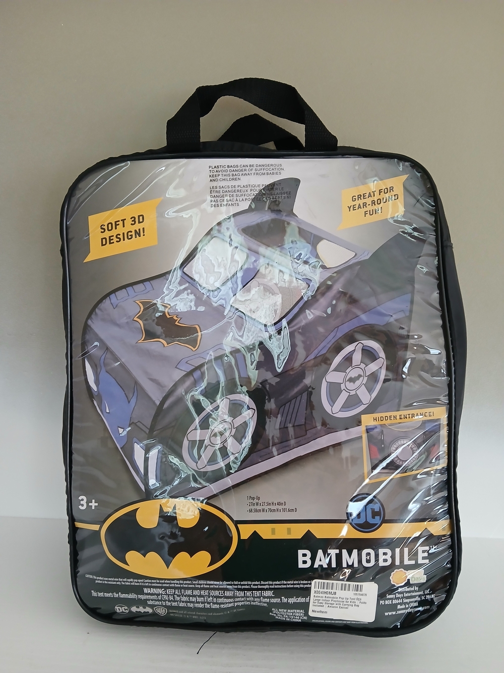 Batmobile Play Tent - Picture 5 of 5
